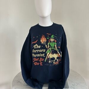 Lucy Jaynes Graphic Sweatshirt - Navy Blue